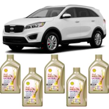 5 Óleo Kia Sorento 2.0 16v GDI Helix Ultra SP 5W-30 Shell