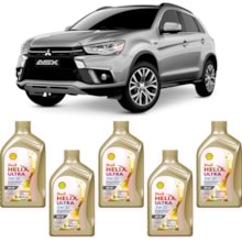 5 Óleo Mitsubishi ASX 2.0 16v Helix Ultra SP 5W-30 Shell
