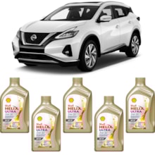 5 Óleo Nissan Murano 3.5 24v Helix Ultra SP 5W-30 Shell