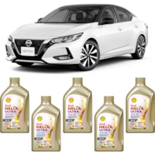 5 Óleo Nissan Sentra 2.0 16v Helix Ultra SP 5W-30 Shell