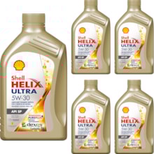5 Óleo Toyota Prius 1.8 16v Helix Ultra SP 5W-30 Shell