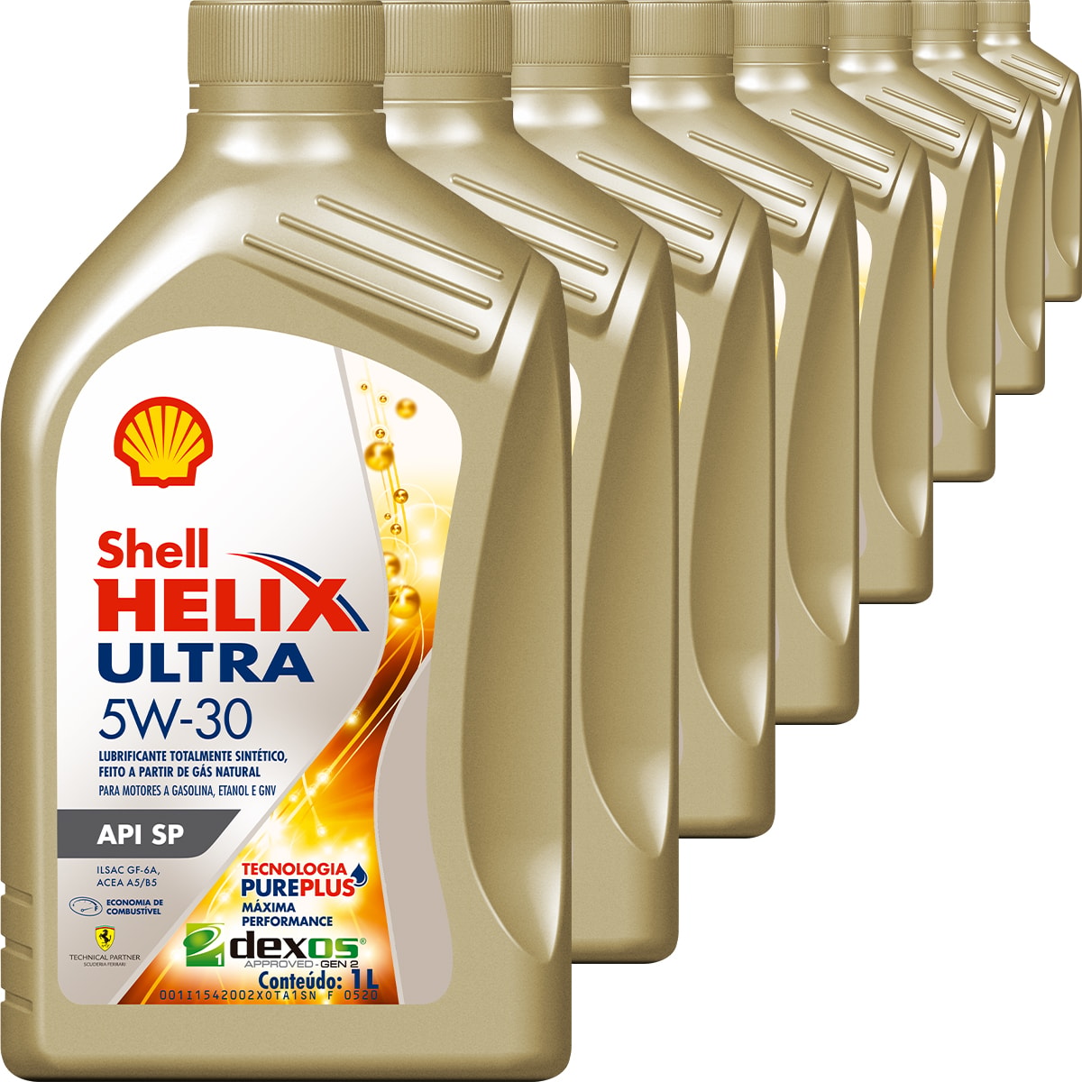 8 Óleo Toyota SW4 3.0 DI D 16v Helix Ultra SP 5W-30 Shell - Box Online
