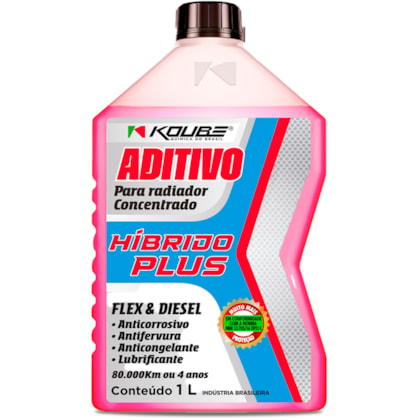 Aditivo Radiador Concentrado Híbrido Plus Rosa Koube