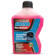 Aditivo Radiador Rosa Concentrado 100% Sintético Koube