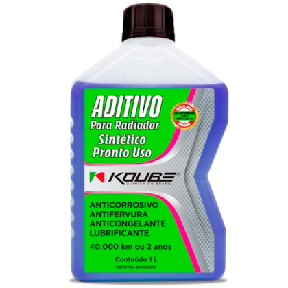 Aditivo Radiador Sintético Pronto Para Uso Koube Azul