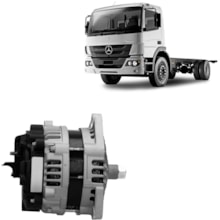 Alternador Mercedes Benz 1315 Atego 2004 a 2011 Delco Remy