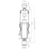 Amortecedor Traseiro Cabine Mb Actros Axor Atego Boldtech
