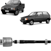 Barra Axial Direção Fiat Uno Fiorino 1984 a 1991 Viemar