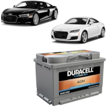 Bateria Start Stop Agm92a Audi A4 R8 TT 2015 a 2022 Duracell