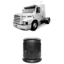 Bexiga Suspensor Eixo Scania Série 3 4 5 6 Boldtech