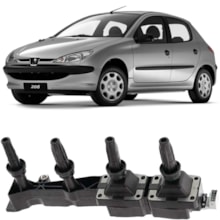 Bobina De Ignição Peugeot 206 207 1.6 2006 a 2014 Ngk Bobina De Ignição Peugeot 206 207 1.6 2006 a 2014 Ngk