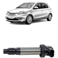 Bobina de Ignição Toyota Etios 1.3 16v 2012 a 2016 NGK