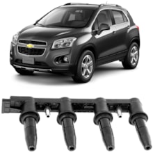 Bobina Ignição Chevrolet Tracker 1.8 16v 2014 a 2016 Ngk