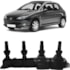 Bobina Ignição Peugeot 206 1.6 2002 a 2010 Magneti Marelli