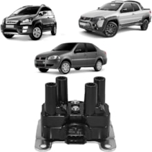 Bobina Ignição Siena Idea Strada 1.6 1.8 Magneti Marelli Bobina Ignição Siena Idea Strada 1.6 1.8 Magneti Marelli