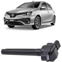 Bobina Ignição Toyota Etios Yaris 1.3 1.5 16v NGK