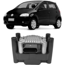 Bobina Ignição Vw Fox 1.0 1.6 2003 a 2005 Magneti Marelli