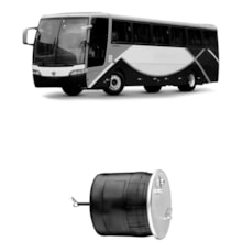 Bolsa Ar Eixo Traseiro Ônibus Scania K340 K380 6X2 Boldtech