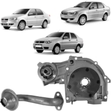 Bomba Óleo Fiat Siena 1.0 1.3 1.4 8v 2002 2003 a 2018 Skf