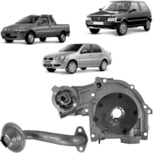 Bomba Óleo Fiat Strada Siena Uno 1.0 1.3 1.4 8v Skf