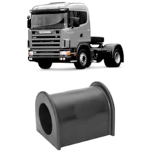 Bucha Barra Estabilizadora Scania P114 P124 P164 Suporte Rei