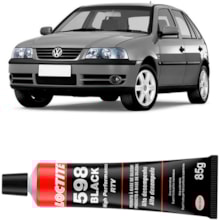 Cola Silicone Loctite 598 Black Alta Temperatura 85g Rtv