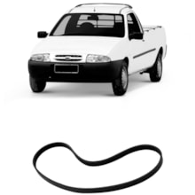 Correia Alternador Ford Courier Fiesta 1.0 1.3 Endura Dayco