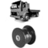 Coxim Cabine Bipartido Ford Cargo 712 815 915 Suporte Rei