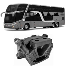 Coxim Suspensão Câmbio Mb Ônibus O 500RSD/2036 Suporte Rei