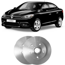 Disco Freio Traseiro Sólido Renault Fluence Hipper Freios