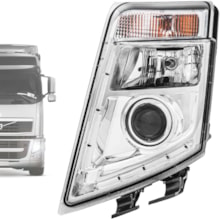 Farol Principal Esquerdor Xenon/Led Volvo FH 460 2012 Hella