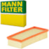 Filtro Ar Audi Q5 8R 2.0 TFSI  2009 a 2017 Mann Filter