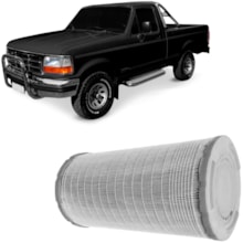 Filtro Ar Ford F-1000 4.3 8V 1996 a 1998 Turbo Mann Filter