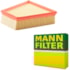 Filtro Ar Fox Polo Voyage Saveiro Gol G5 G6 1.6 Mann Filter