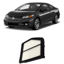 Filtro Ar Honda Civic 1.8 2.0 Flex 2013 2014 2015 2016 Wega Filtro Ar Honda Civic 1.8 2.0 Flex 2013 2014 2015 2016 Wega