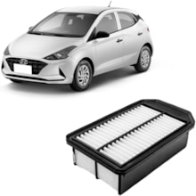 Filtro Ar Hyundai Hb20 1.0 1.6 12v 16v Flex Mann Filter