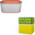 Filtro Ar Hyundai HR Euro V 2.5 16V 2014 a 2023 Mann Filter