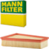 Filtro Ar Mb B-Klasse B 200 1.6 16V 2013 a 2014 Mann Filter