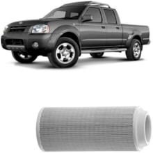 Filtro Ar Nissan frontier 2.8 12V 2002 a 2005 Mann Filter