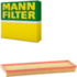 Filtro Ar Volkswagen Jetta 2.5 V5 2006 a 2010 Mann Filter