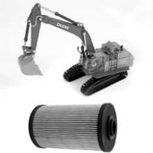 Filtro Combustível Refil John Deere 450D Ff5786 Fleetguard