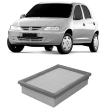 Filtro de Ar Chevrolet Celta 2007/2015 Prisma 2006/12 Wega