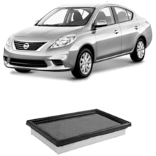 Filtro de Ar do Motor Nissan Versa 1.0 1.6 após 2015 Wega