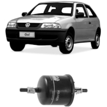 Filtro de Combustível Volkswagen Gol 1.0 1.6 2.0 Wega