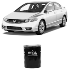 Filtro de Óleo Blindado Honda Civic 1.5 1.8 1.8 2.0 2.4 Wega
