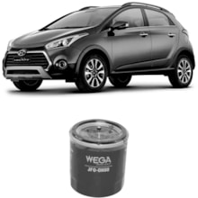 Filtro de Óleo Blindado Hyundai HB20 1.0 2016 a 2018 Wega