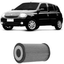 Filtro de Óleo Refil Renault Clio Kangoo Twingo 1.0 16V Wega