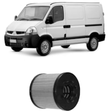 Filtro de Óleo Refil Renault Master 2.5 2005 a 2012 Wega