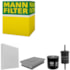 Filtro Ford Ka III 1.0 12V Flex 2014 a 2021 Mann Filter