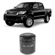 Filtro Óleo Blindado Toyota Hilux 2.4 2.7 2.8 3.0 3.4 Wega